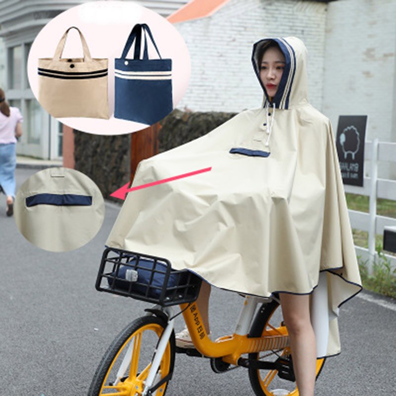 Regenjas Vrouwen Kleding Stijl Japanse En Koreaanse Fan Draagbare Riding Waterdichte Enkele Mode Mantel Windjack Voor Midden S