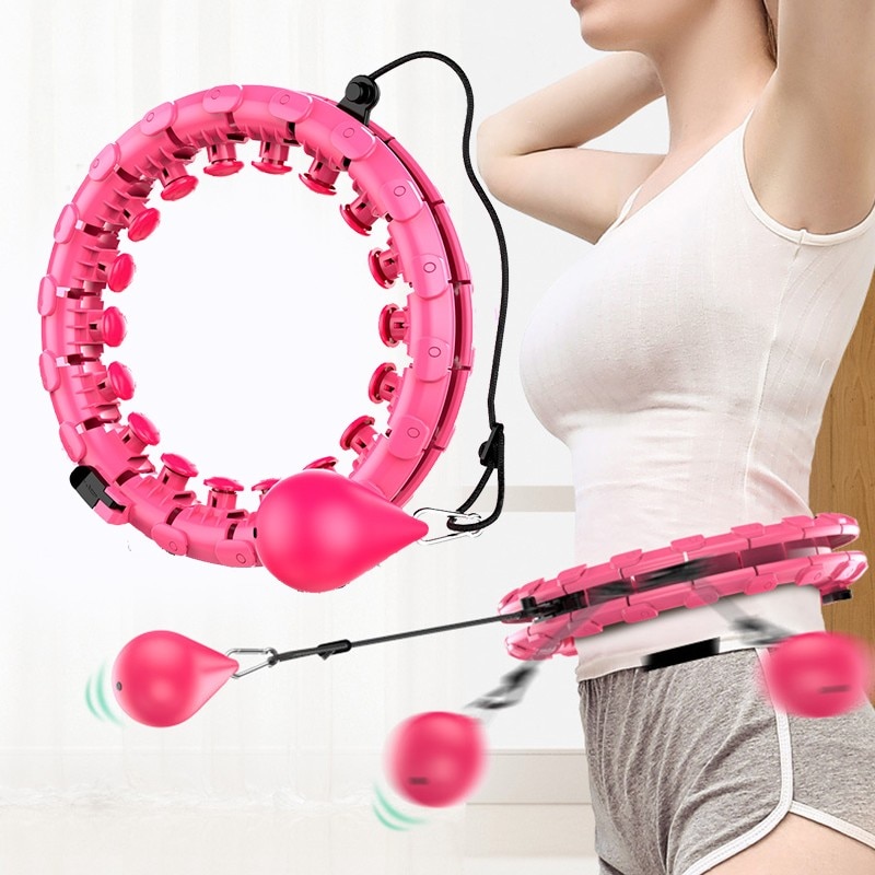 Sport Hoops Yoga Thuis Fitness Smart Hoops Cirkel Niet Verstelbare Taille Training Ring Buik Trainer Abdominale Gewichtsverlies