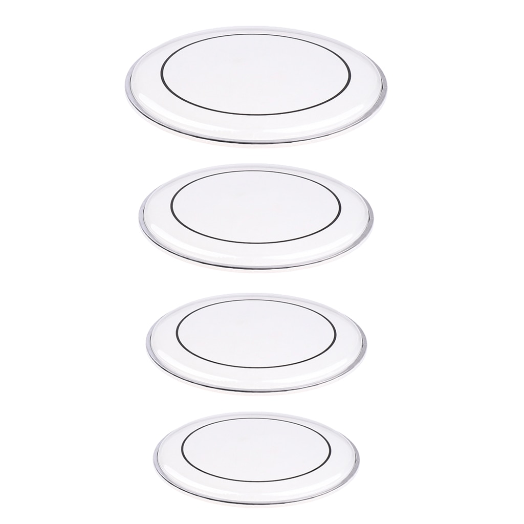 6- 8-10inch transparent color double drum skin drum head the outermost layer of skin sound controlled