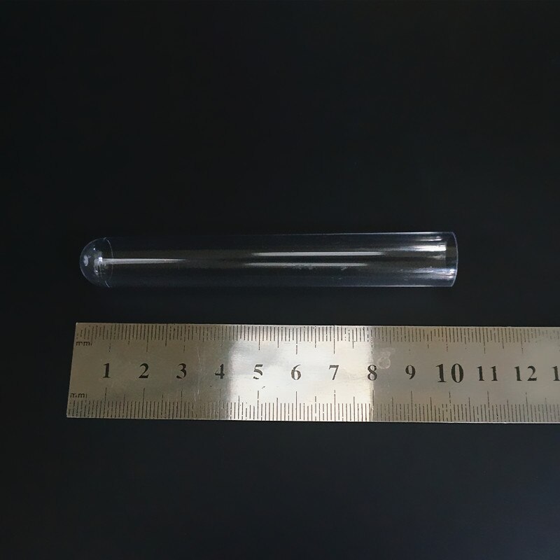 Tube à essai en plastique de laboratoire 15x100mm, avec bouchon en bois de liège, bouteille rechargeable, d'expérimentation, 30 pièces/paquet