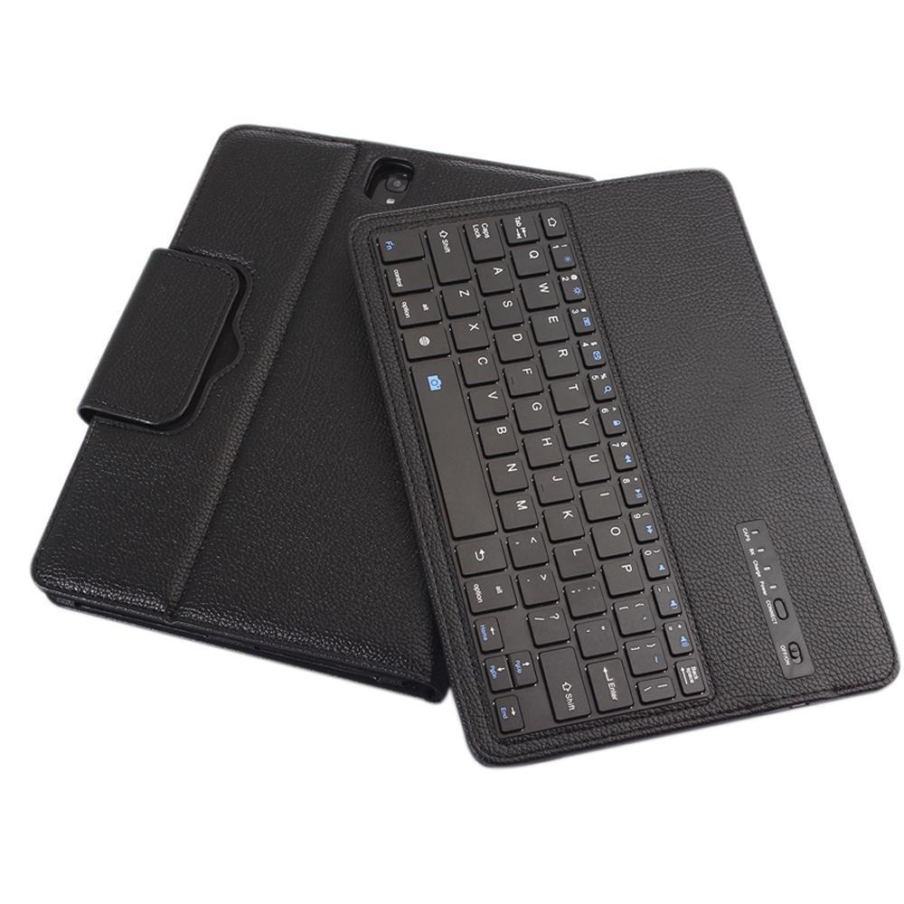 For Samsung Galaxy Tab S3 9.7 T820 T825 T550 T555 Wireless Bluetooth Keyboard Case Tablet Flip Leather Stand Cover+Pen