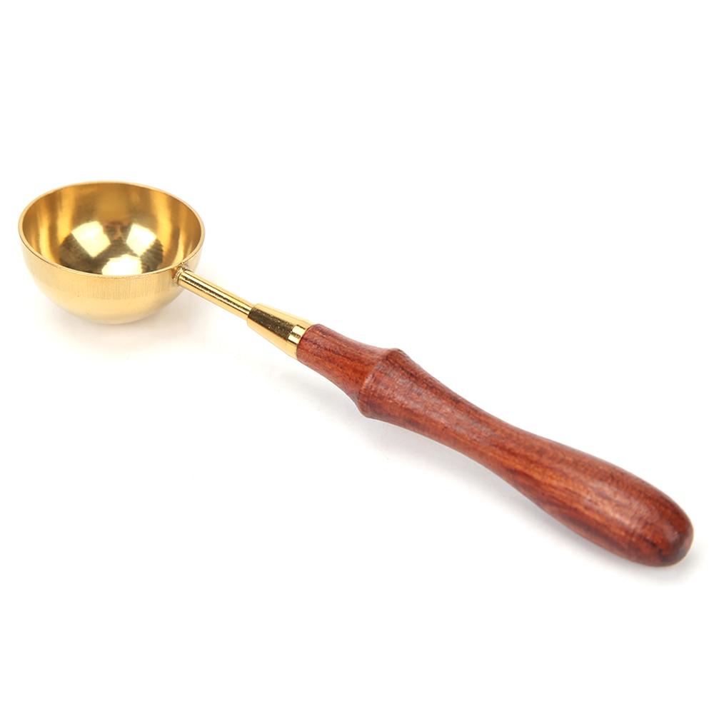 klasyczny łyżka robić roztapiania laku pieczęć robić scrapbookingu wosk łyżka robić topienia drewna uchwyt łyżka robić roztapiania laku znaczki: H 115x270mm