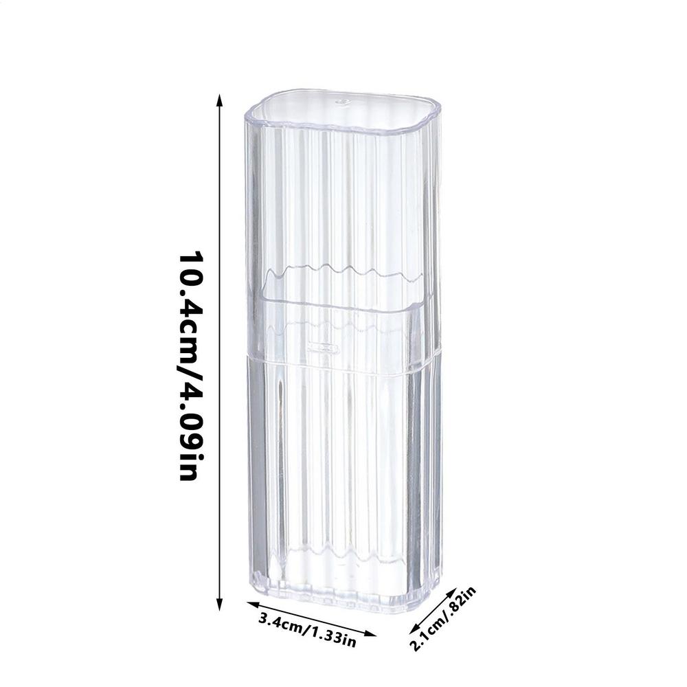 Wattestäbchen Glas Wattestäbchen Halfter Wattestäbchen Spender mit Deckel Kunststoff Ohr Stock Tupfer Halfter Badezimmer Vorratsgläser: Weiß