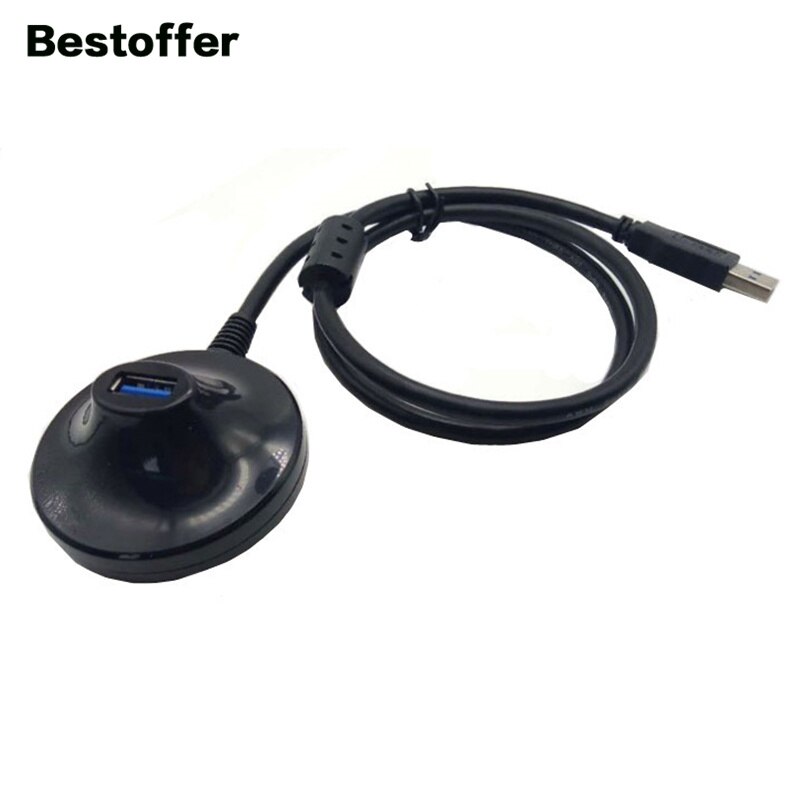 1 Meter Standard USB 3.0 Male to Female Extension Dock Station Docking Cable