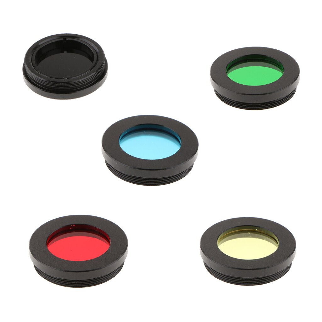 5x Telescope Eyepiece Lens Color Filter Set 1.25''... Grandado
