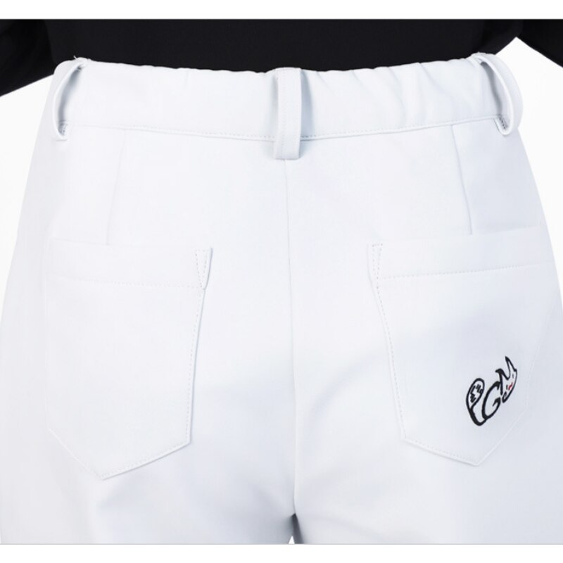 PGM-pantalones de Golf impermeables para niño y niña, pantalón largo grueso para mantener el calor, de terciopelo, a prueba de viento, PGM