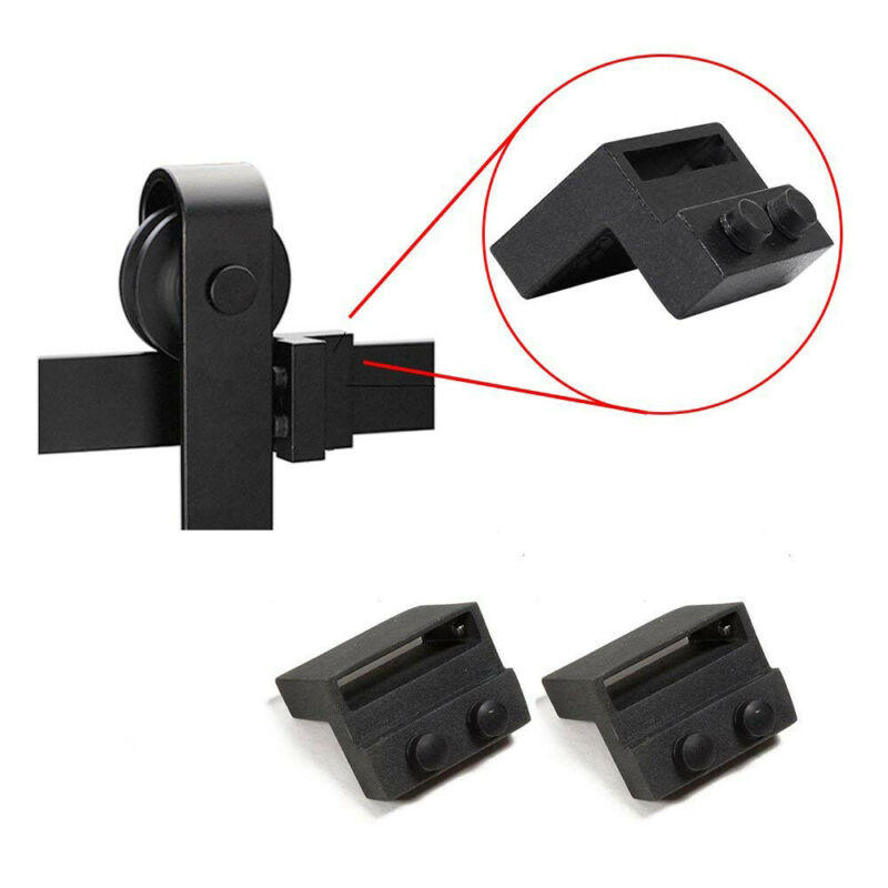 Sliding Barn Door Roller Sliding Track Kit Top Mounted Hanging Rail Hanger Track Door Hardware For Closet Cabinet Sliding Door