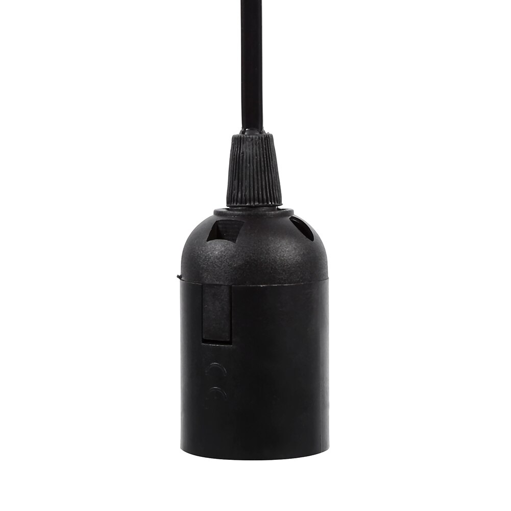 E27 hanglampen met fitting, snoer en schakelaar (220v( stuks zwart/wit)