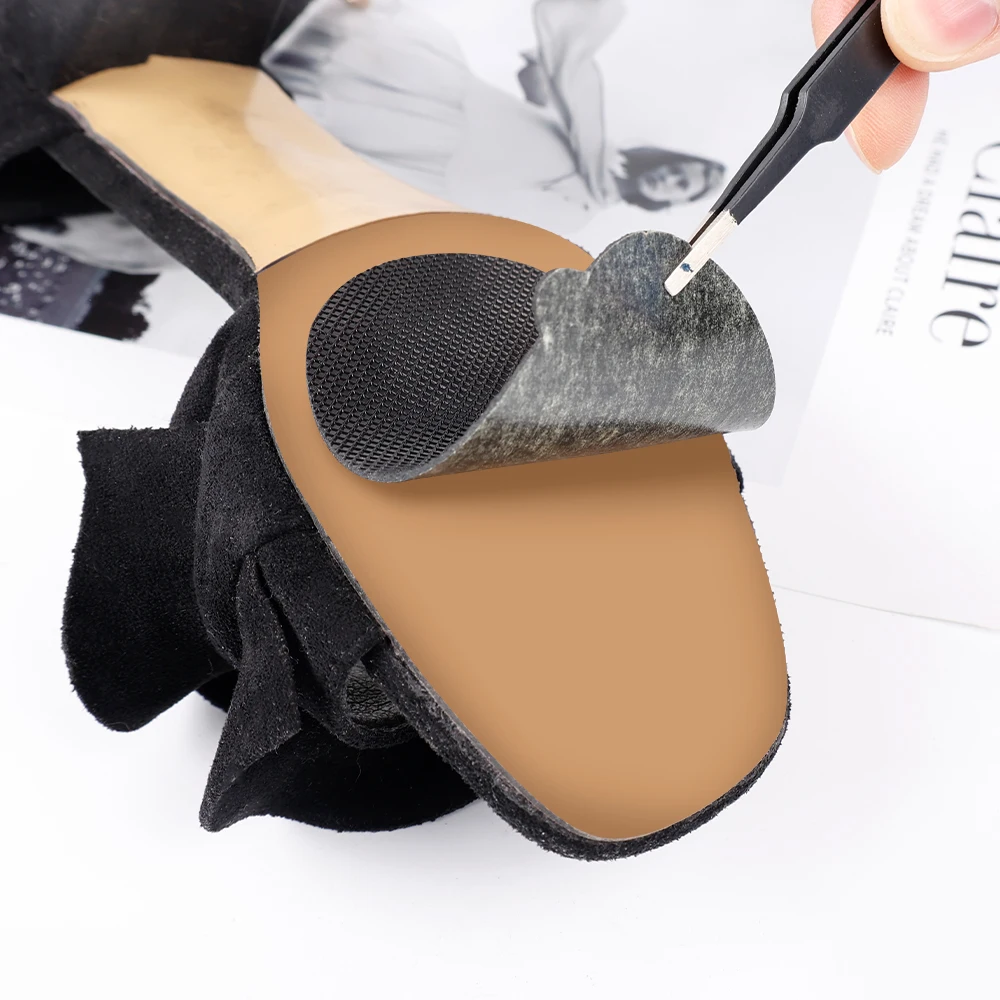 2/20Pcs Wear-Resistant Non-Slip Shoes Mat Self-Adhesive Forefoot High Heels Sticker High Heel Sole Protector Rubber Pads Cushion