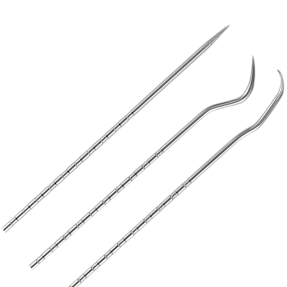 Stainless Steel Toothpick Set Metal Flossing Tools With Portable Toothpick Holder Outdoor Travel Seal Storage Container Box Case