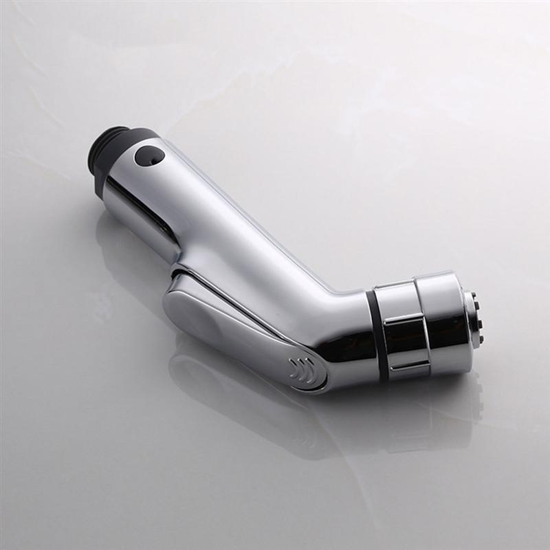 Hand Held Bidet Sproeier Voor Wc Spuit Bidet Spuit Wc Sproeierkop Toilet Spray Abs Dubbele Outlet Spuit Kraan