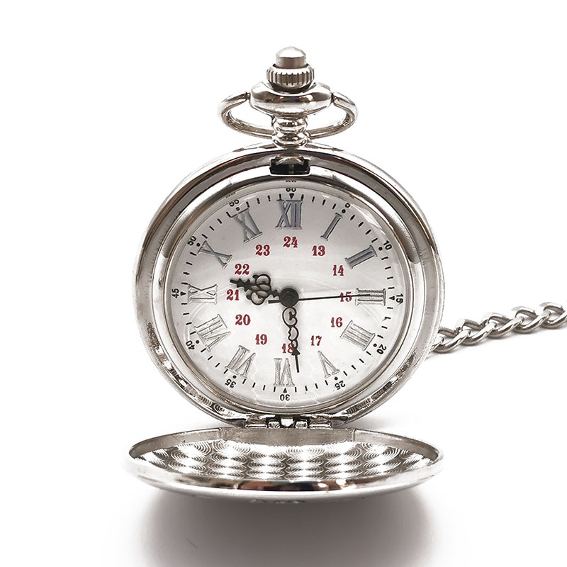 Best To My Husband Quartz Pocket Watches Vintage FOB Chain Pocket Watch Best for Lover Husband Fob watch with chain