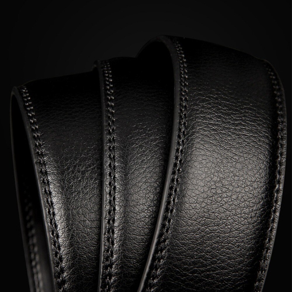 120cm automatische herenriemen van imitatieleer ter vervanging van de tailleband zonder gesp