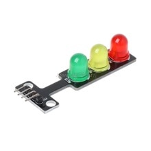 Mini 5V Traffic Light LED Display Module for Red Yellow Green 5mm LED Mini-Traffic Light for Traffic Light System Model