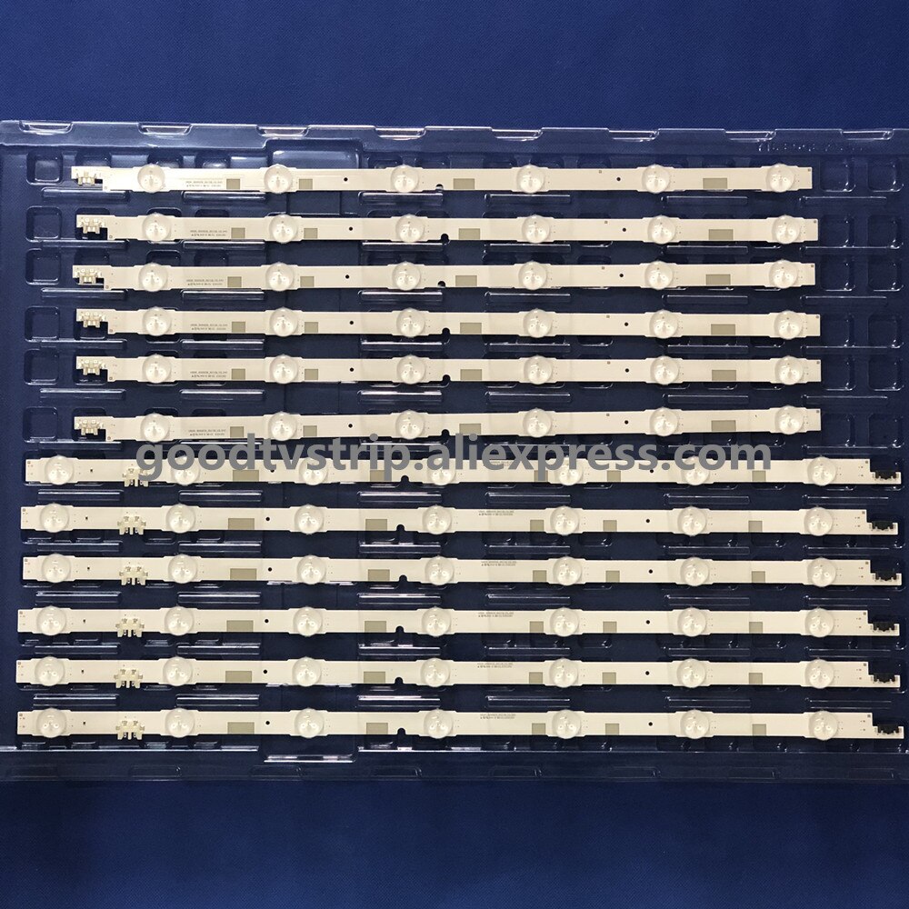 16 PCS LED de retroiluminación para Samsung UE50JU6800 UE50JU6850 UE50JU6800K UA50JS7200 UE50JU6870 UN50JS7200 UA50JS7200 UE50JS7200