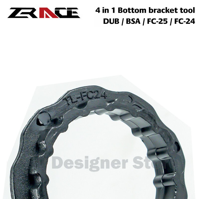 ZRACE-Llave de pedalier 4 en 1, herramienta compatible con SRAM DUB, SHIMANO BSA / FC-25 / FC-24, CNC AL7075, utensilios DUB-BSA
