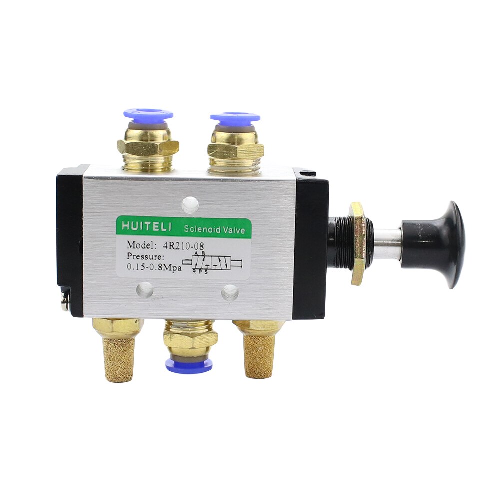 4R210-08 Manual valve 2 Way 5 Position Push and pull Pneumatic switch of directional valve