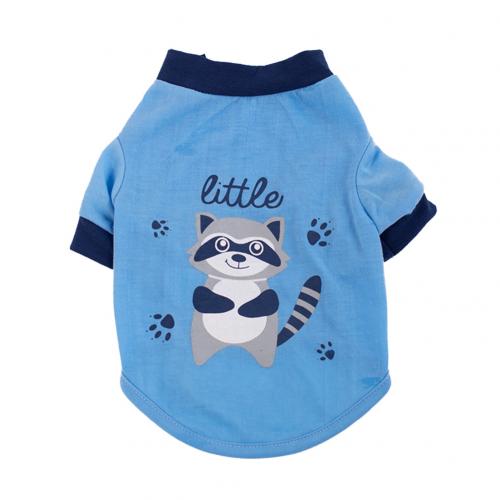 Sweet Pet Dog Clothes for Small Dogs Shih Tzu Yorkshire Hoodies Sweatshirt Soft Puppy Dog Cat Costume Clothing: Sea Blue / M
