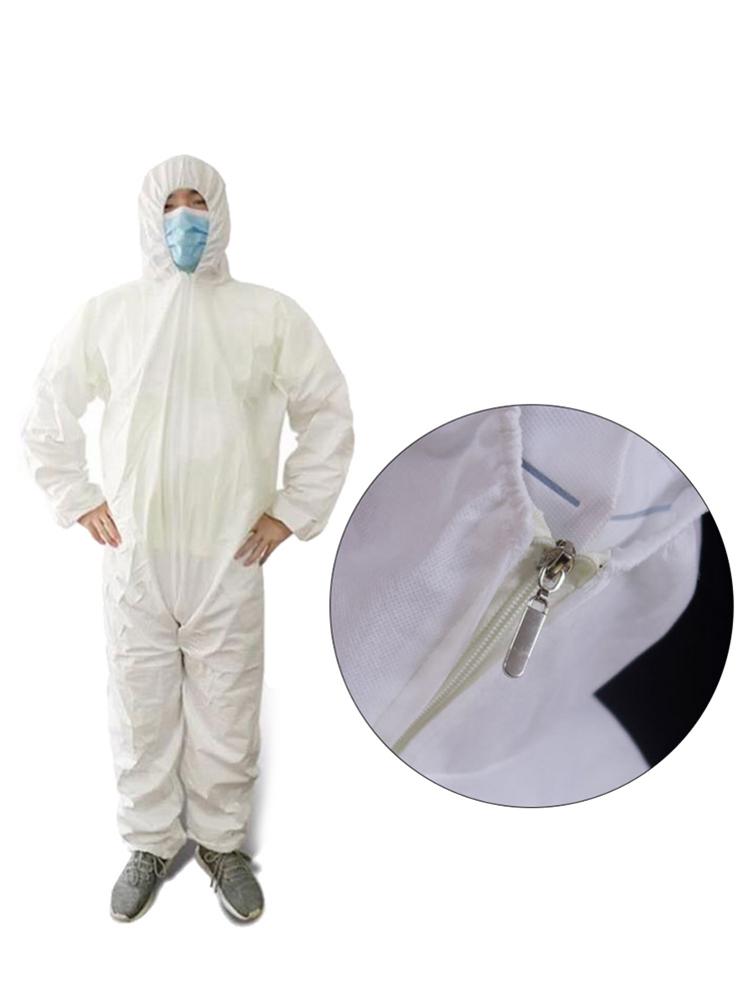 Disposable Protection Gown Indoor Outdoor Coverall Cycling Protection Garment With Hood For Men Women Anti-Fog