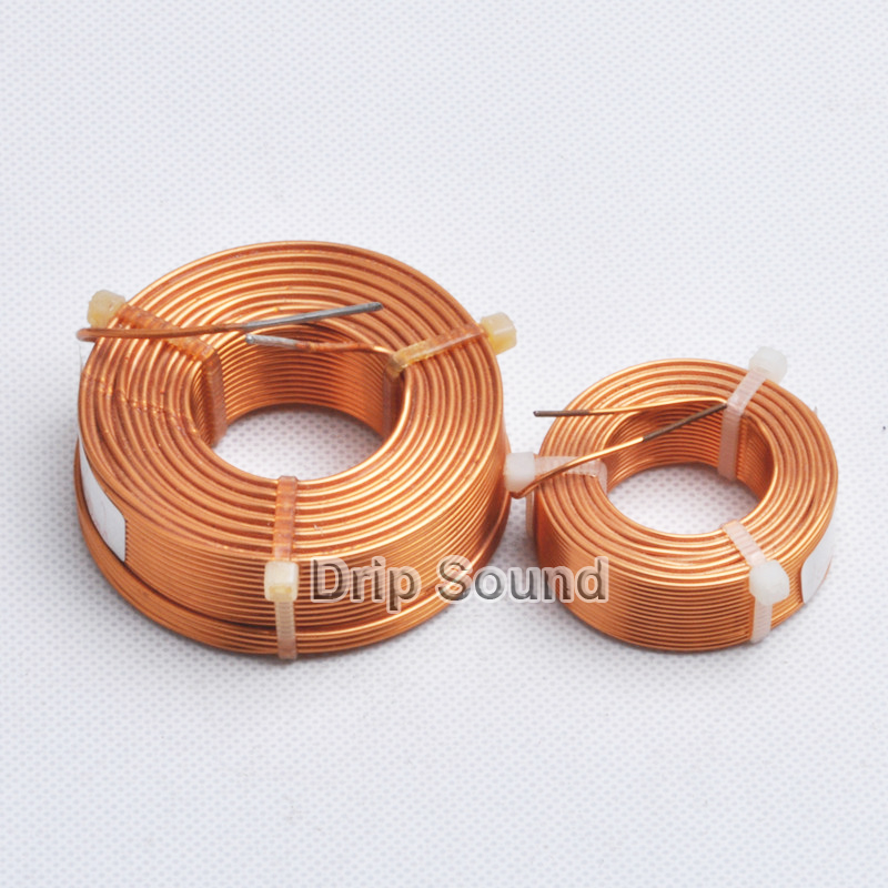 Pièces de fil de cuivre sans oxygène, 1.2mm 0.2mH-1.8mH, haut-parleur croisé, amplificateur Audio, inducteur 4N, 1 pièce