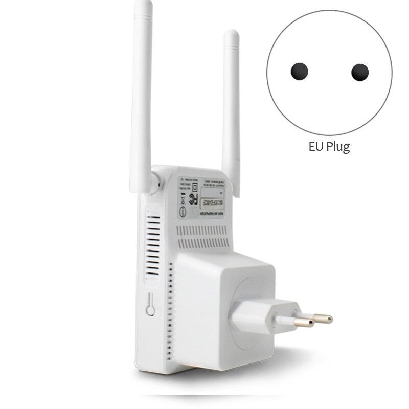 Wifi Signal Amplifier, 750M Wireless Booster WiFi Range Extender Amplifier Repeater Ap Expand Home WiFi Extender EU Plug