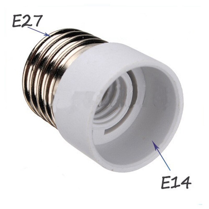 Jiguoor E27 Om E14 Lamp Holder Converters Fitting Light Bulb Lamp Adapter Converter