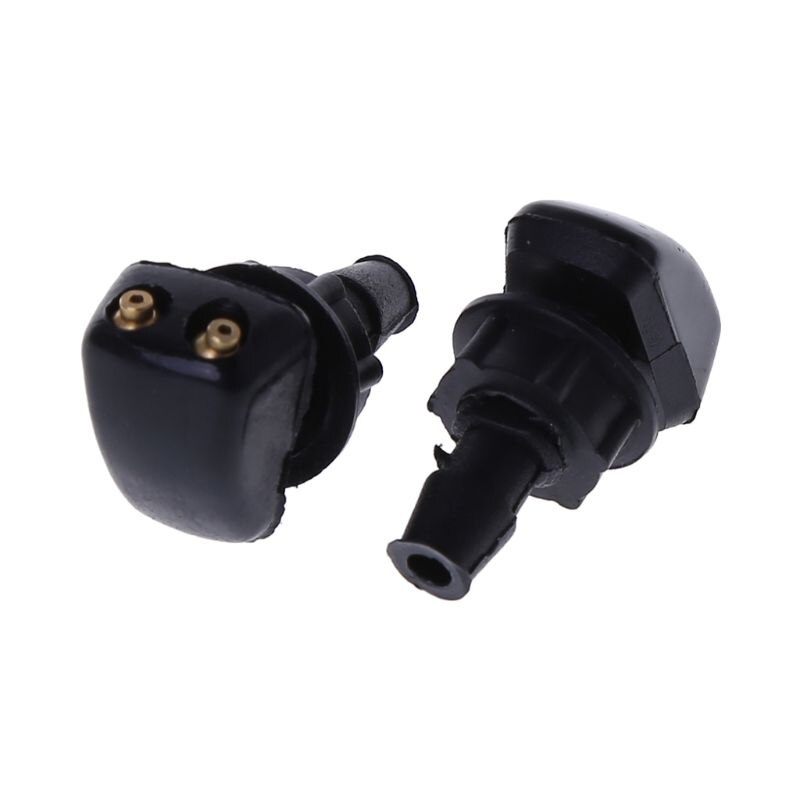 Kit de substituição para limpador de para-brisa dianteiro, bico para limpador de para-brisa universal, 2 peças
