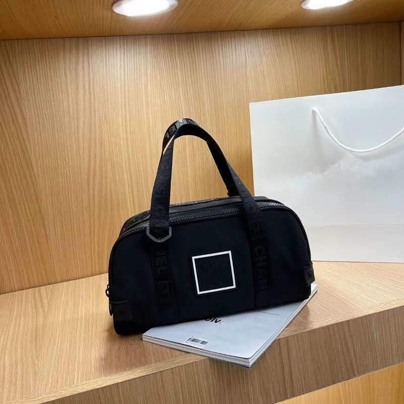 Women's Shoulder Bags Oxford Female Purse Top-Handle Bags Leisure Handbags Ladies Totes Sac A Mai: Black