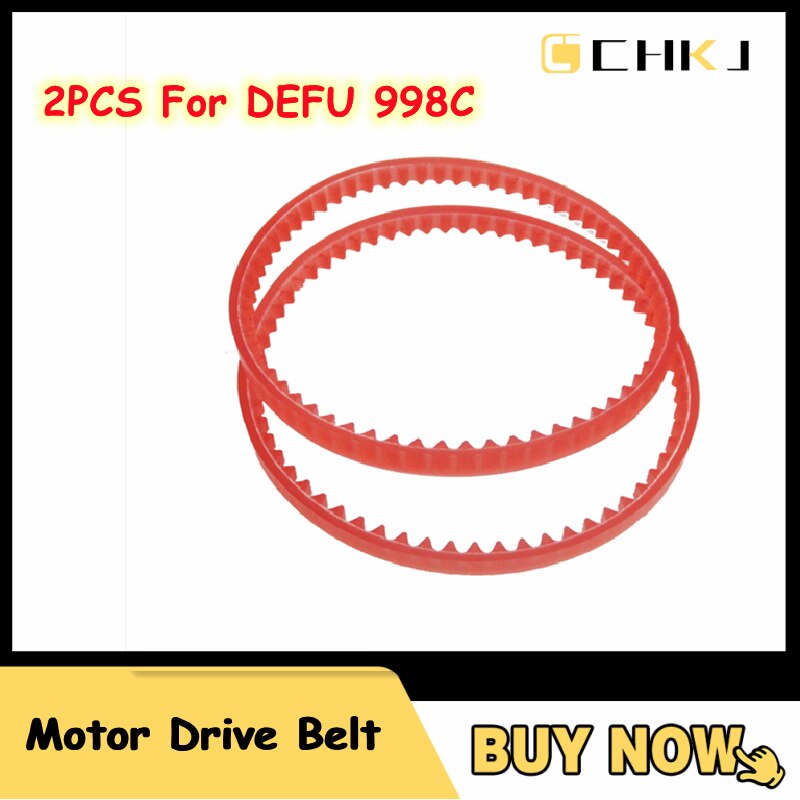 2 PCS/Set Original Key Cutting Machine Motor Belt For DEFU 998C Machine Accessaries 250mm Making Key Locksmith Tools Best Sales