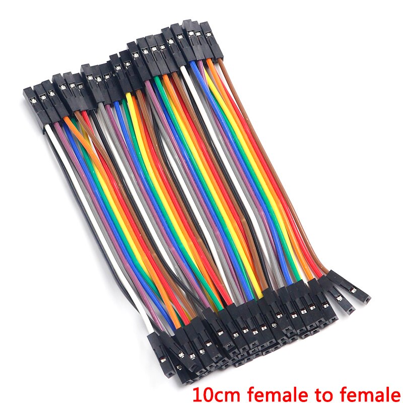 Dupont Lijn 10 cm/20 CM/30 CM Man op Man + Vrouw naar Man + Vrouw naar vrouwelijke Doorverbindingsdraad Dupont Kabel: 10CM F-F