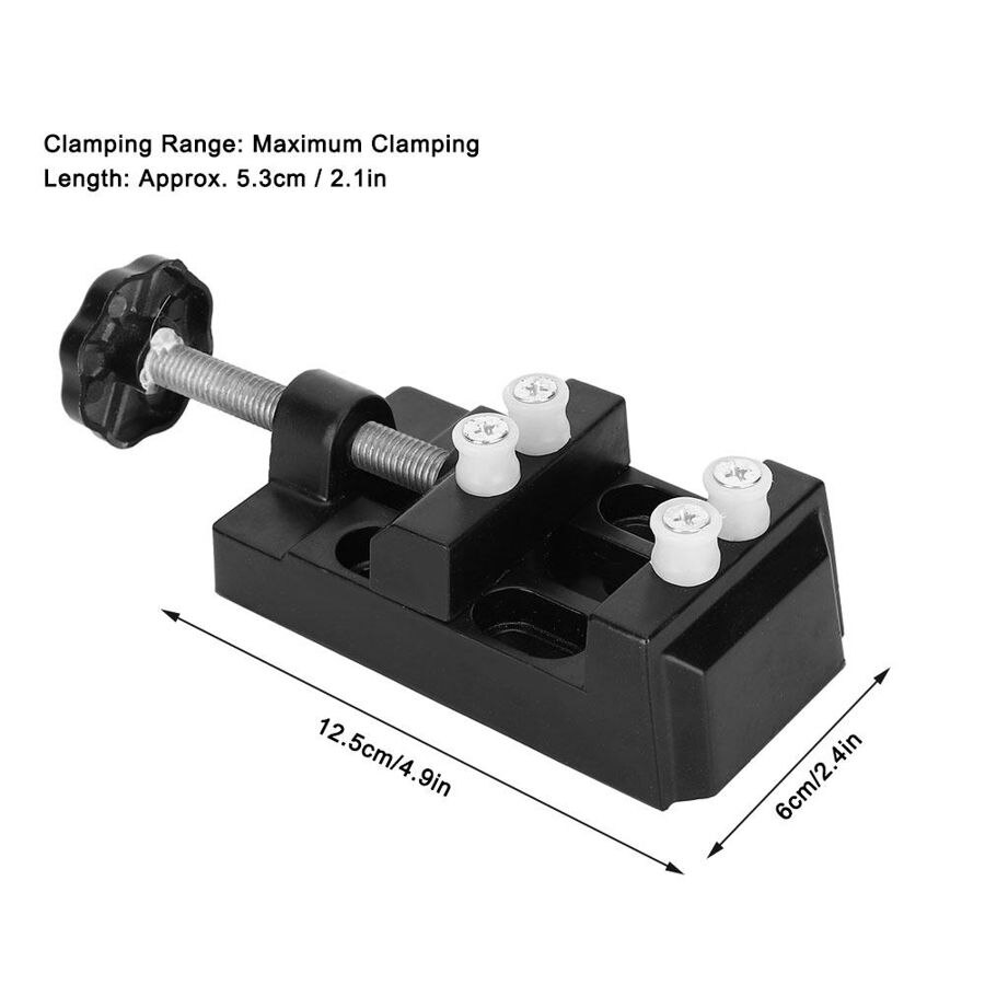 Mini Vise Aluminum Alloy Milling Clamping Table Drilling Machine Bench Clamp Tools Milling Vise
