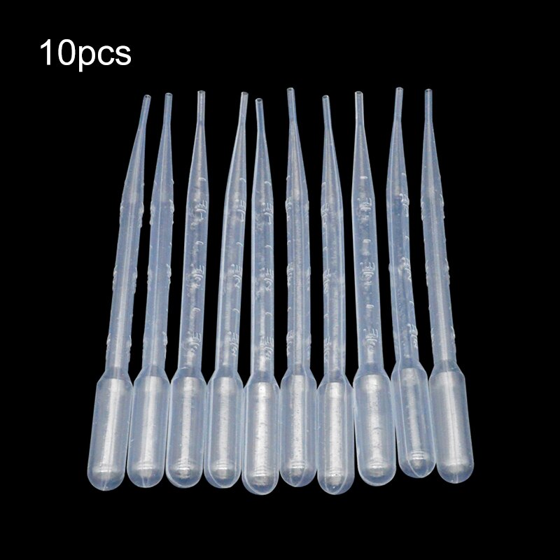 Lot de 10 ou 20 pièces de 3ml, outils compte-gouttes pour ferme de fourmis, accessoires d&#39;alimentation, alimentation en eau, fourmilière pour animaux de compagnie, atelier d&#39;aquarium: 10pcs