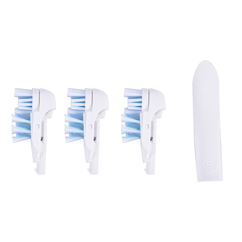 4 pçs escova de dentes elétrica substituição da cabeça para oral b 4732 3733 triumph limpo escova de limpeza de dentes elétrica