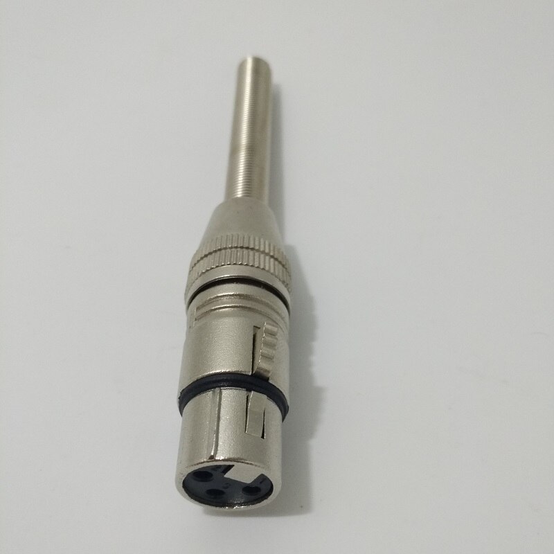 Right Angle 90 Degree Alloy Metal 3 Pin XLR Male Female plug Microphone Solder Audio Converter Plug for Microphone Plug: XLR Male B