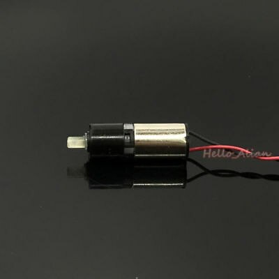 Ultra-mini 6MM Planetary Gear Motor DC 3V 1200RPM Mini Coreless Gear Reduction Gearbox Motor Reduction Ratio 1:26 DIY Car/Robot
