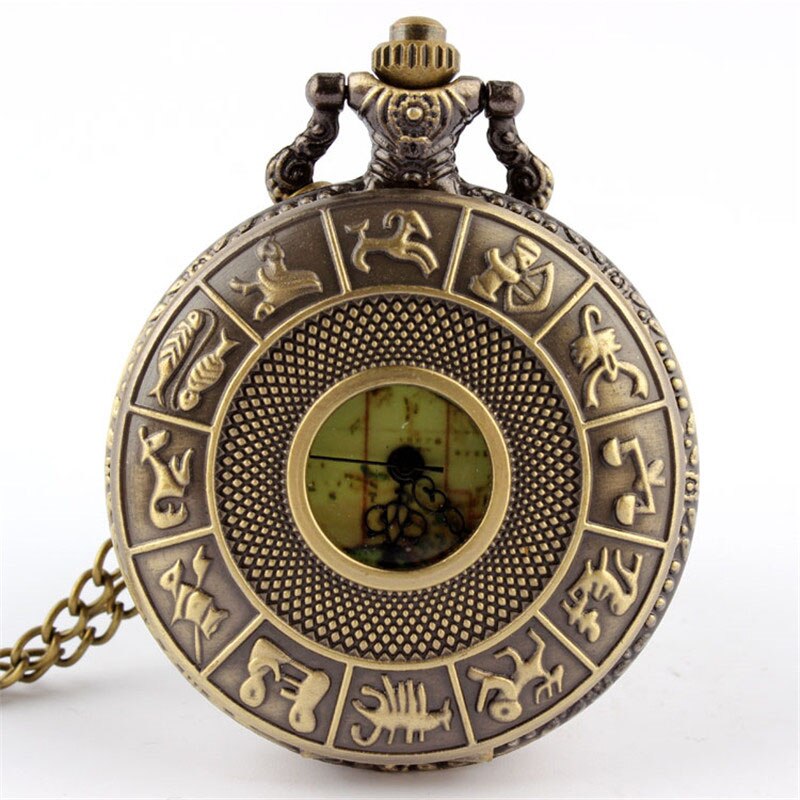 Womens Mens Quartz Pocket Watch 1pcs Vintage Watch Necklace Retro Australia Map Watch Pendant Clock On Chain: Australia Map 3