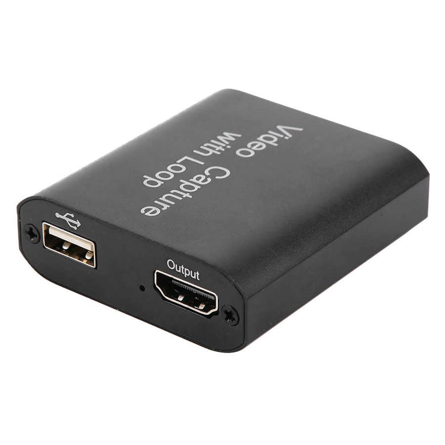 Video Capture HD Live USB to with Loop Out Capture Card