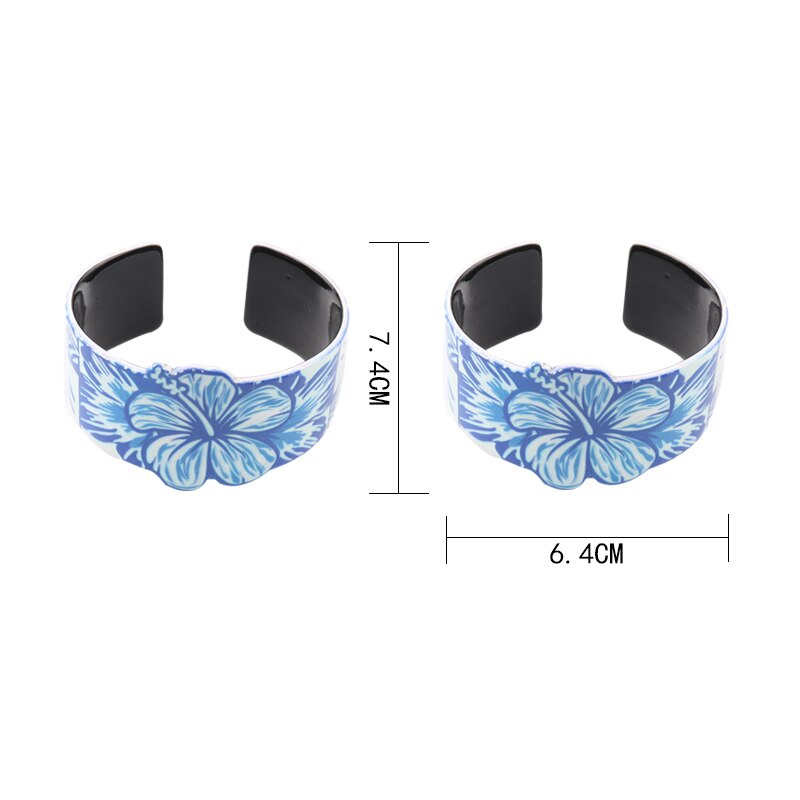 Bracelet manchette imprimé papillon et fleurs pour femmes et filles, Vintage, fête d'anniversaire, meilleur de noël,