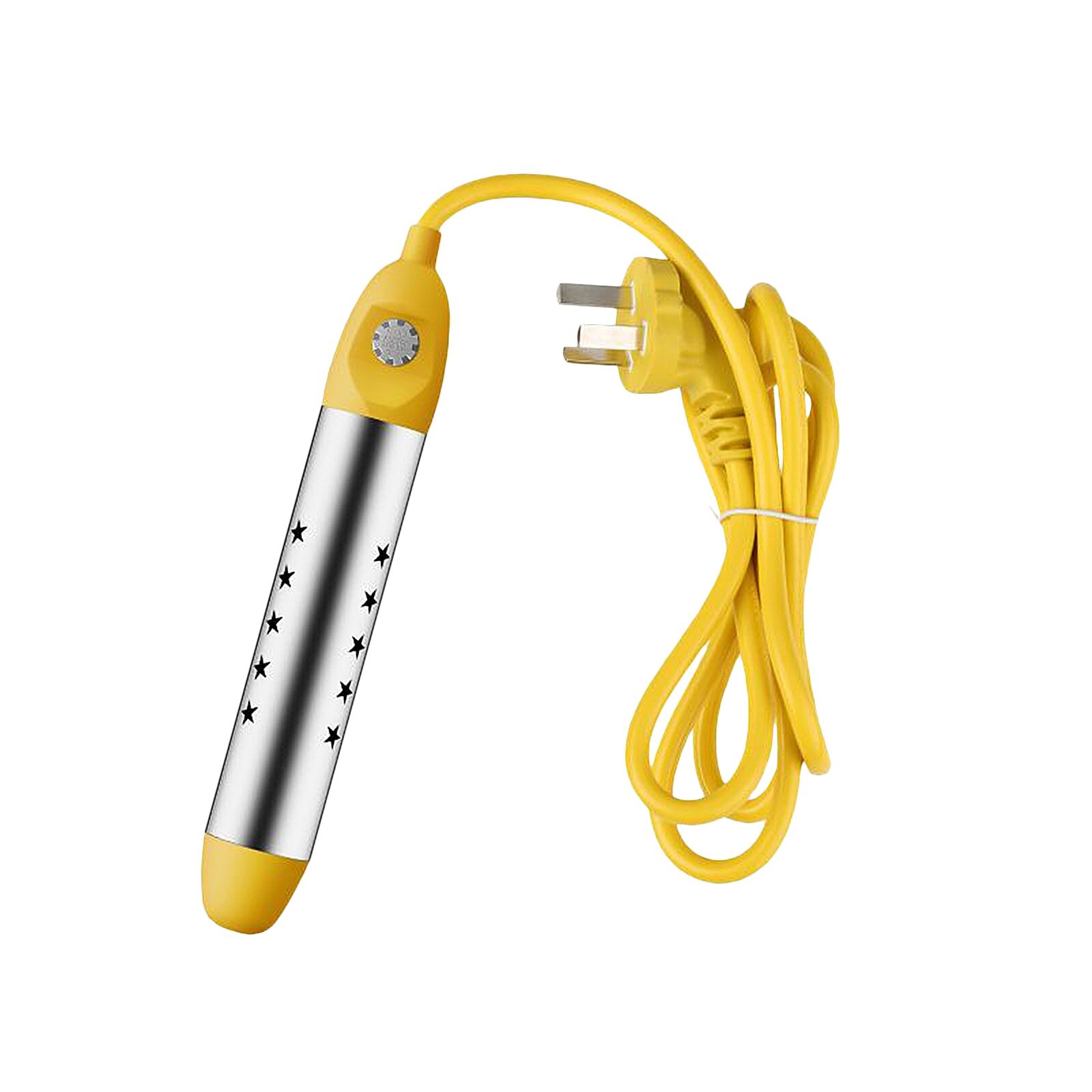 2000w Stainless Electric Heater Water Heating Element Portable Immersion Suspension Bathroom Swimming Pool Bathtub Heater#38: Yellow