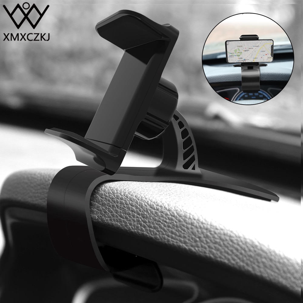 XMXCZKJ Auto Mount Mobiele Telefoon Houder Cradle Cellphone Clip Stand Ondersteuning Voor Verstelbare Beugel Smart Telefoon Houder in Auto