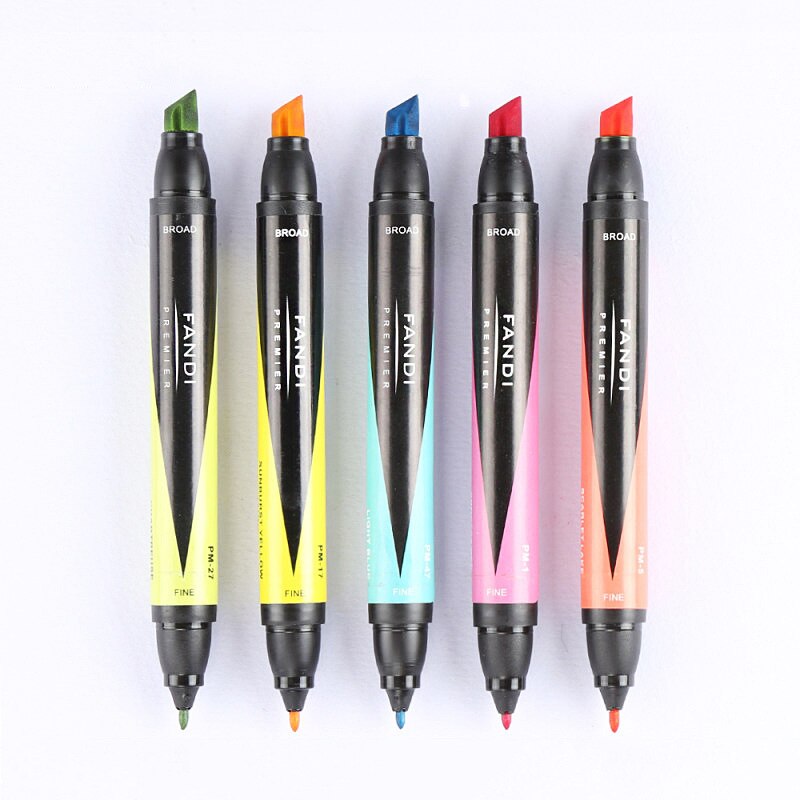 Optioneel Touchfive Schetsen Markers Dual Tips Olie Gebaseerd Professionele Art Marker Voor Tekening Manga Alcohol Aquarel Markers