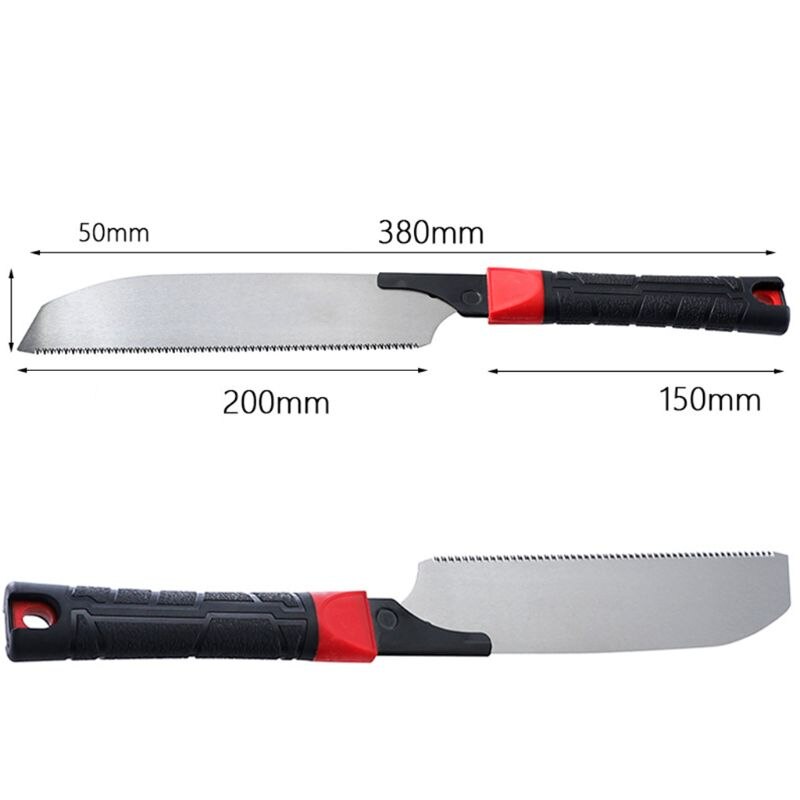 Woodworking 3-edge Teeth Hand Saw SK5 Carbon Steel Tenon Fine Tooth Wood Cutter Cutting Tool for Gardening