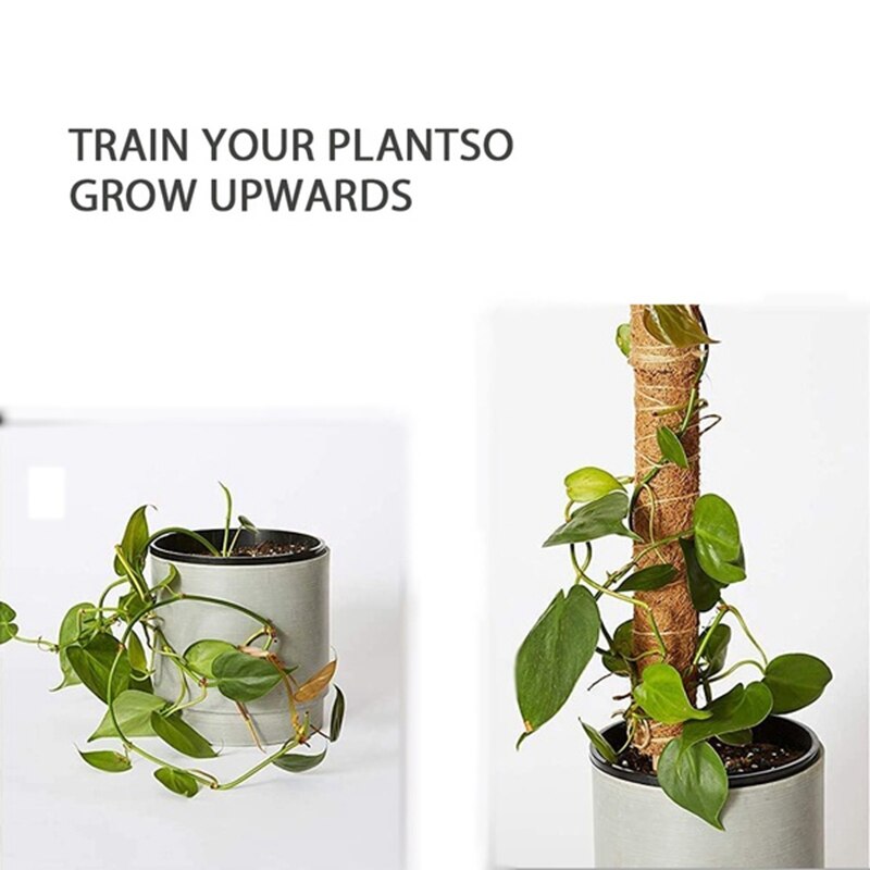 4Pc30CM Plant Climbing Coconut Shell Column Safe Gardening Climbing Plant Vines Climbing Frame