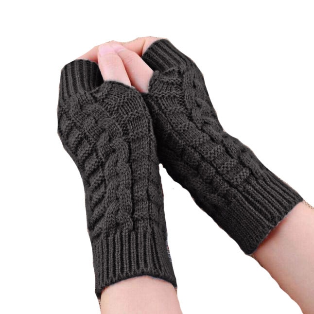 Winter Handschoenen Vrouwelijke Vingerloze Handschoenen Zonder Vingers Vrouwen Kasjmier Warme Winter Handschoenen Hand Pols Warmer Mittens # W3