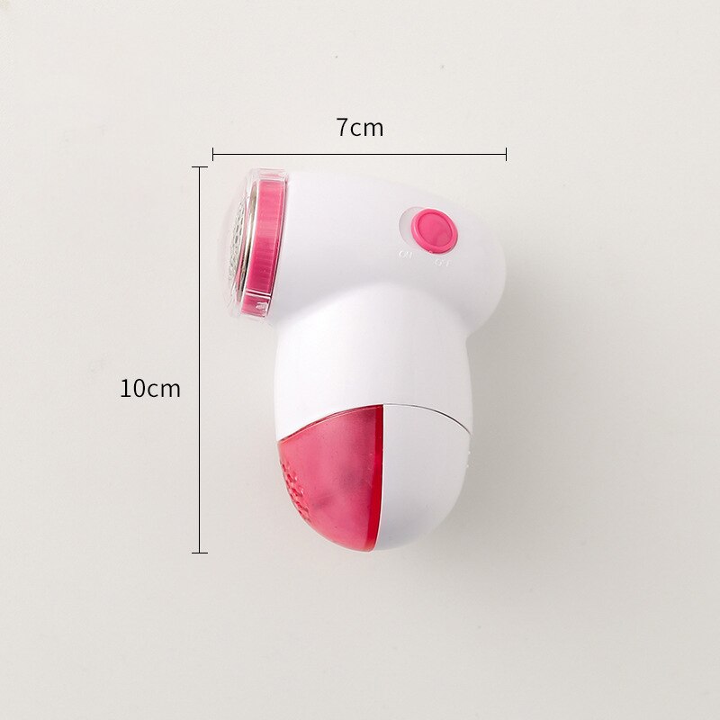 Electric Remove Sweater Pilling Machine Portable Clothes Fabric Shaver Hair Ball Trimmer Lint Fuzz Shaver Fluff Wool Granule: Red
