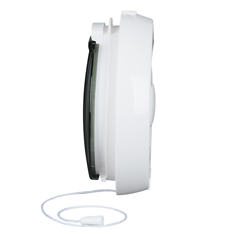 6/8 Inch Ventilator Fan Window Fan Mute Wall Exhaust Fan Hole Size 150x150mm/200x200m Waterproof for Bathroom Kitchen Toilets