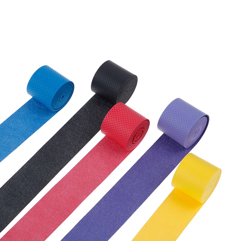 Antislip zweetband omwikkelt tennisracket overgrips, badmintonracket overgrip, vishengel zweetband grip 10 stuks/partij