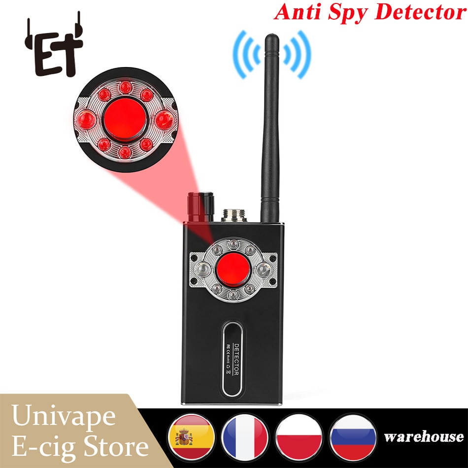 K88 Anti Spy Detector Full Range Scan Draadloze Spy Camera Gps Rf Bug Signaal Detector Privacy Beschermen Beveiliging monitor