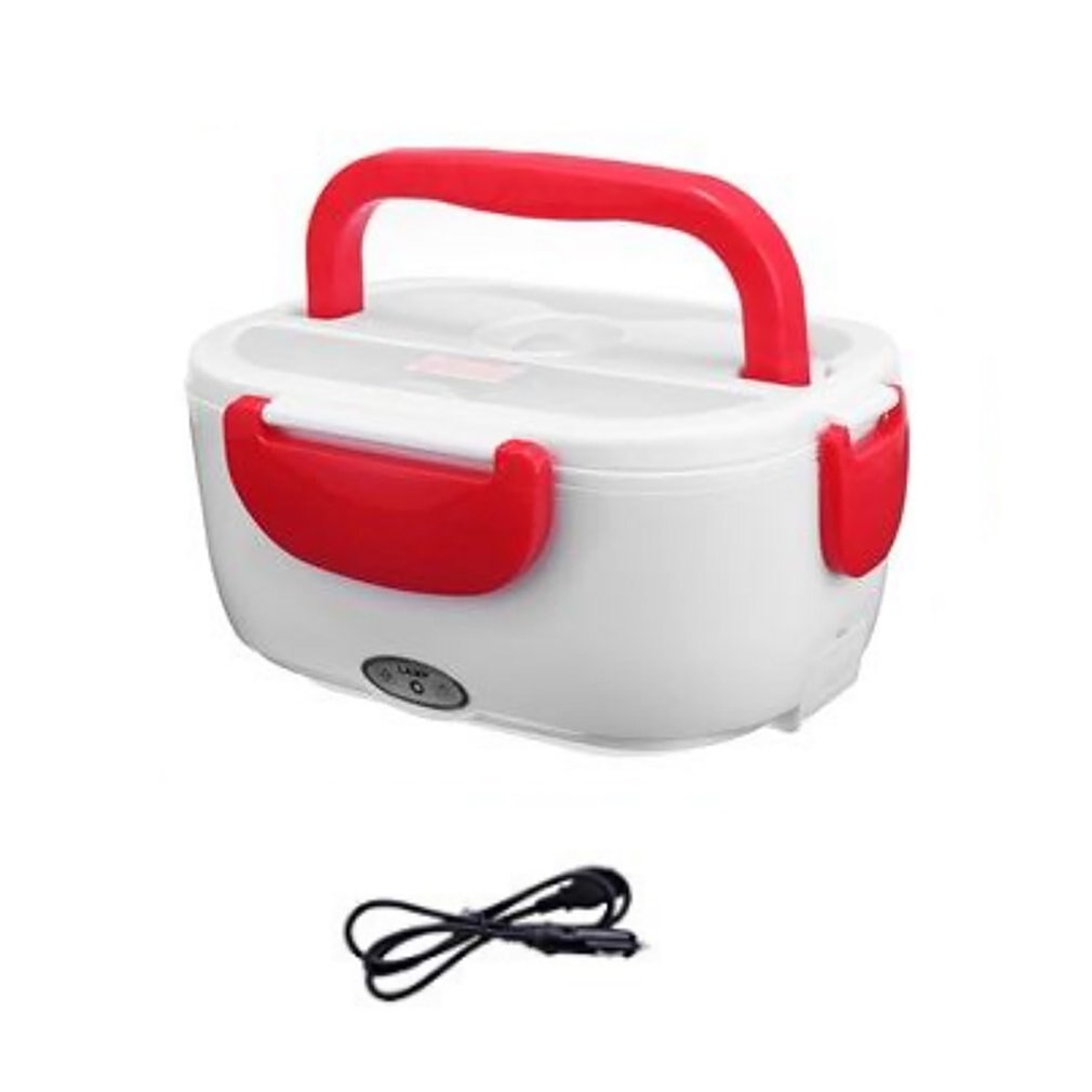 Mini elbil värmeisolering termo matlåda laddning riskokare multifunktionell plugg plastlåda tätning bestick