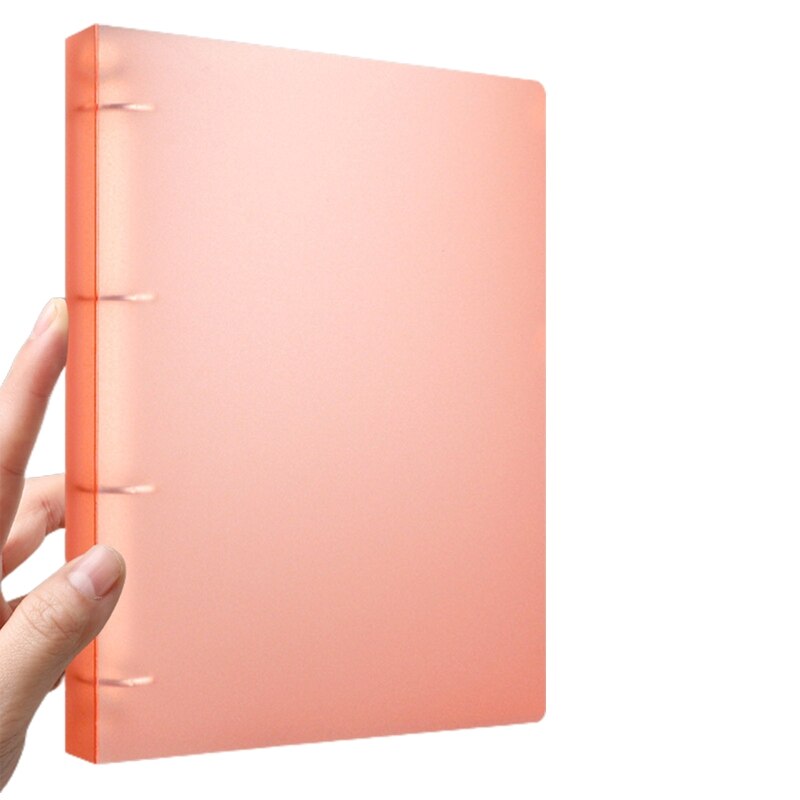 A4 Binder Folder 4-ring 2-ring A4 File Binder Expanding File Office Document Organizer 220 Sheets Capacity for School D5QC